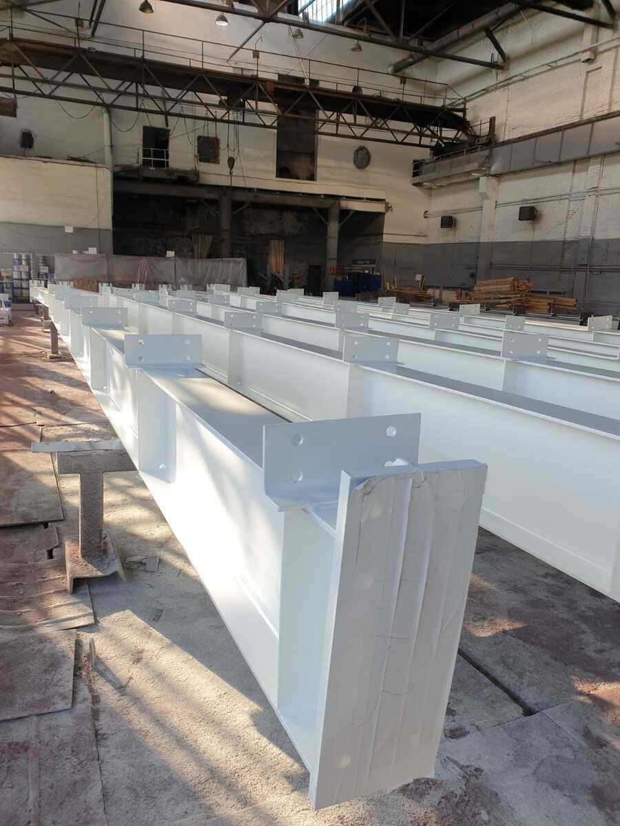 Отгрузка 90 тонн металлоконструкций склада в г. Лесосибирск 2