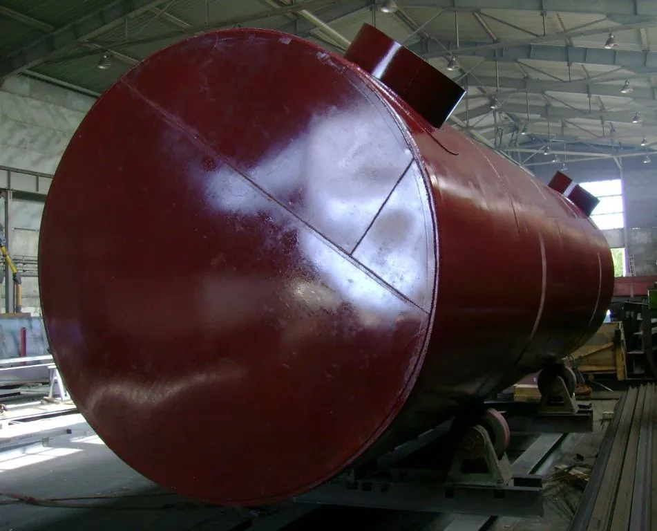 Резервуары однокамерные по выгодным ценам на заводе металлоконструкций СтройМК в Красноярске
