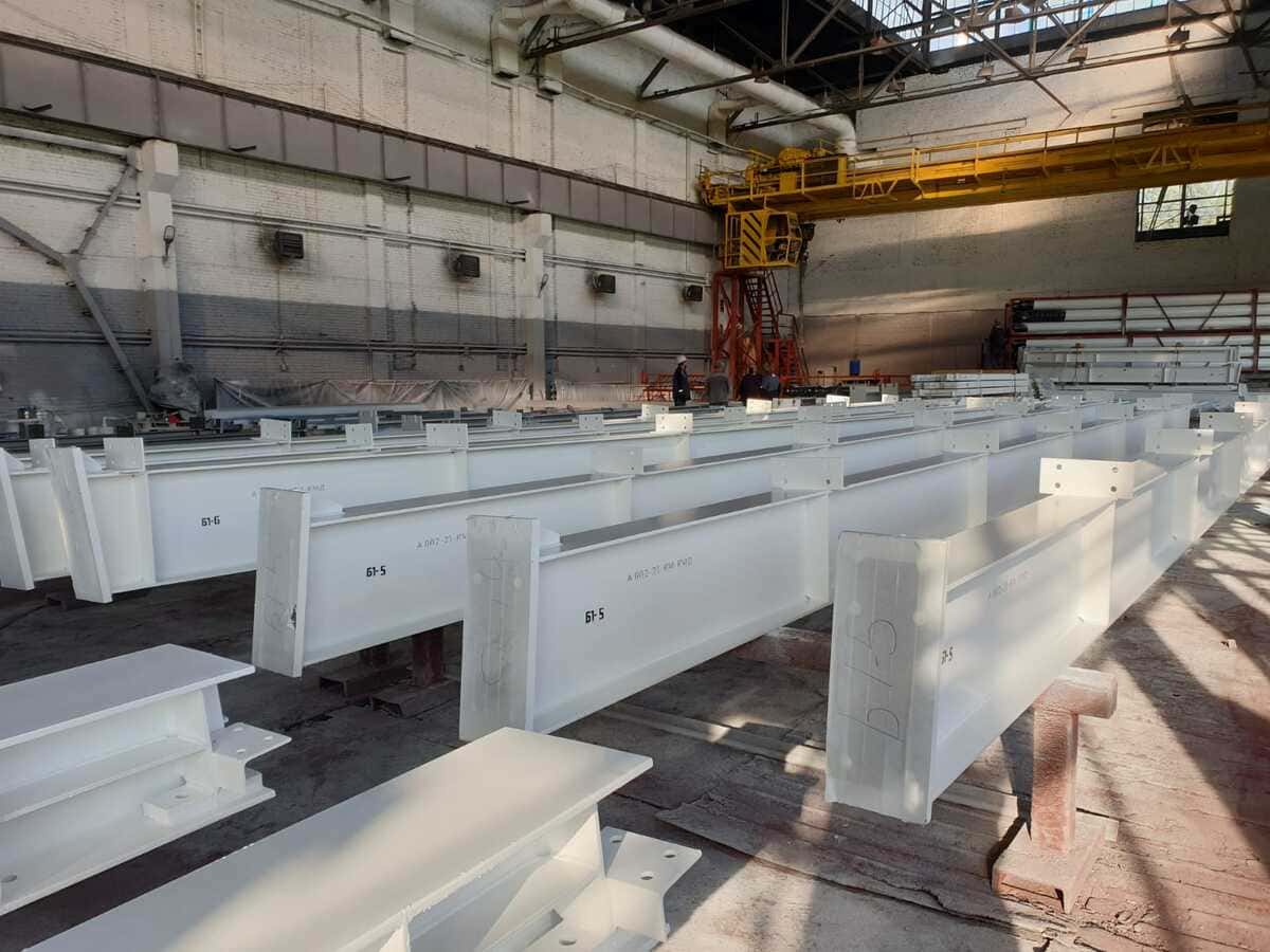 Отгрузка 90 тонн металлоконструкций склада в г. Лесосибирск 7