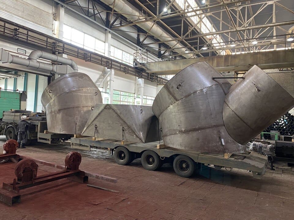 Заказать изготовление Металлоконструкции газоходов и дымоходов по выгодным ценам на заводе металлоконструкций СтройМК в Красноярске